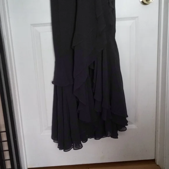 C/MEO COLLECTIVE Navy Be About You Gown Size S - Picture 10 of 14